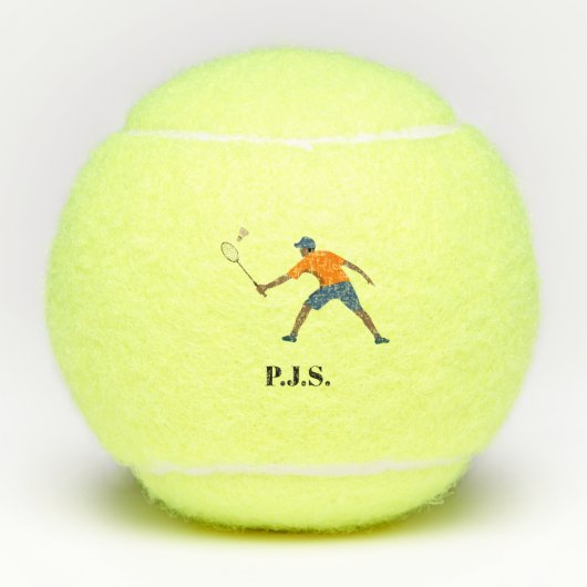 Balles De Tennis Badminton (Devant)