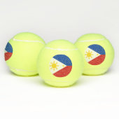 Balles De Tennis Bal de tennis patriotique avec drapeau des Philipp (Multiple)