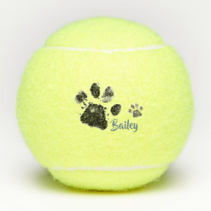 Balles De Tennis Bal de tennis personnalisé avec Empreintes de pat