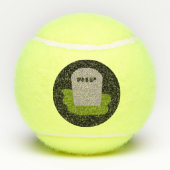 Balles De Tennis Ballons de tennis de Tombstone RIP (Dos)