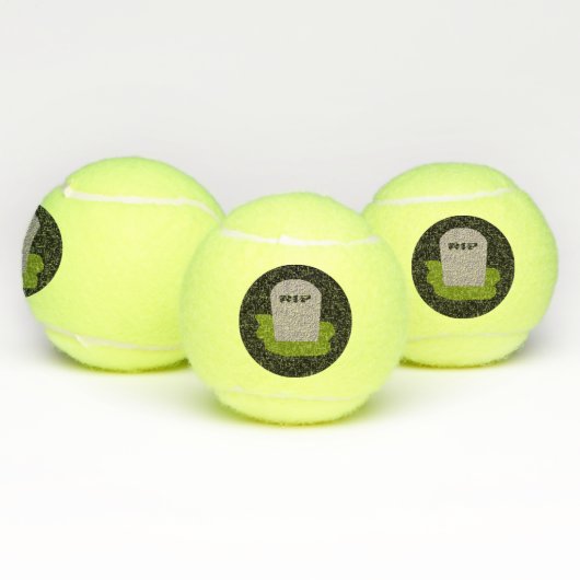 Balles De Tennis Ballons de tennis de Tombstone RIP (Multiple)