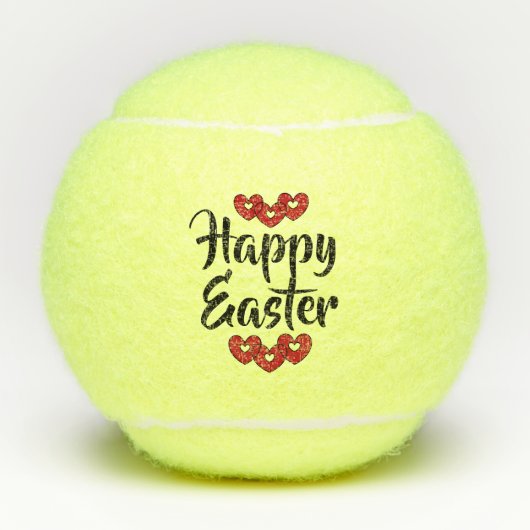 Balles De Tennis Bals de tennis de Pâques par dalDesignNZ (Devant)