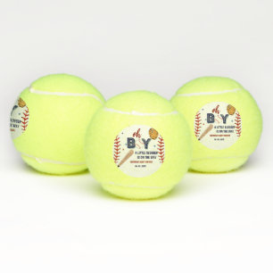 Balles De Tennis Baseball Sports Petite salope Baby shower garçon