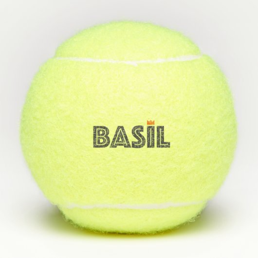 Balles De Tennis Basil (Devant)