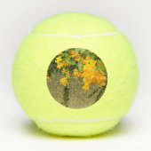 Balles De Tennis Beauté Fleur Dorée (Devant)