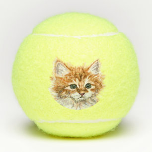 Balles De Tennis Bébé Chat Tennis Balls Cadeau