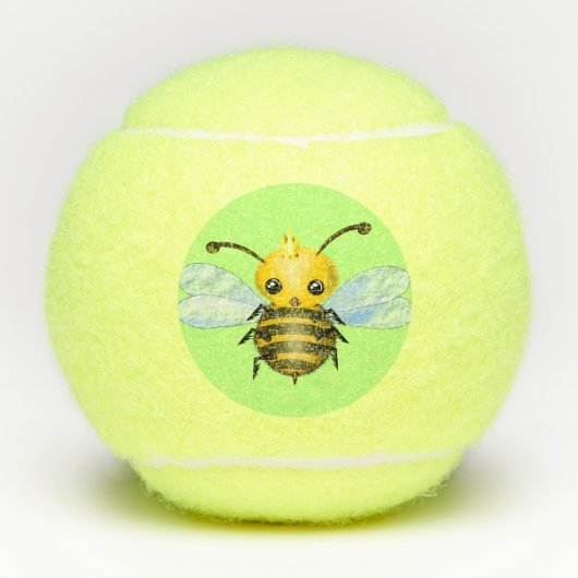 Balles De Tennis Bébé Queen Bee Tennis Balls (Devant)