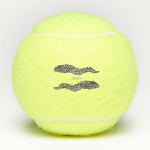 Balles De Tennis Black spotted moray eel cartoon