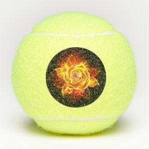 Balles De Tennis Blooming Fire Rose
