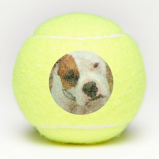 Balles De Tennis Boucle (Devant)