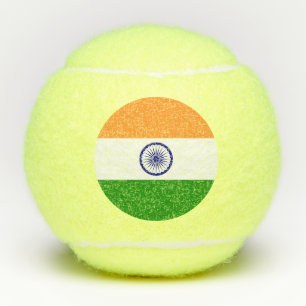Balles De Tennis Boule de tennis de pénn avec drapeau de l'Inde