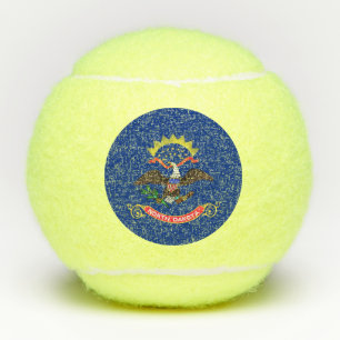 Balles De Tennis Boule de tennis de pénn avec drapeau du Dakota du