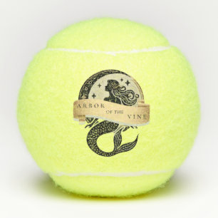 Balles De Tennis Boule de tennis du logo de Mermaid