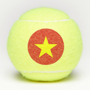 Balles De Tennis Boule de tennis Penn avec drapeau du Vietnam