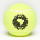 Balles De Tennis Brésil (Dos)