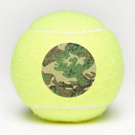 Balles De Tennis Camouflage militaire (Devant)