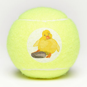 Balles De Tennis Canard jaune mignon