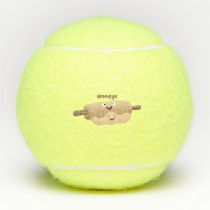 Balles De Tennis Caricature à pâte molle et à pâte molle
