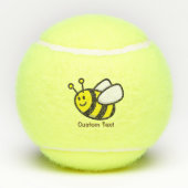 Balles De Tennis Caricature d'abeille (Dos)
