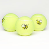 Balles De Tennis Caricature d'abeille (Multiple)