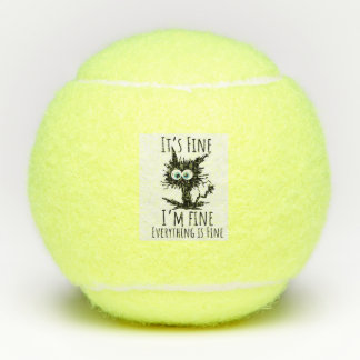 Balles De Tennis cat i'm fine