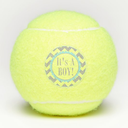Balles De Tennis C'est un garçon (Devant)
