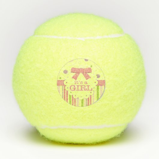 Balles De Tennis C'est une fille (Devant)