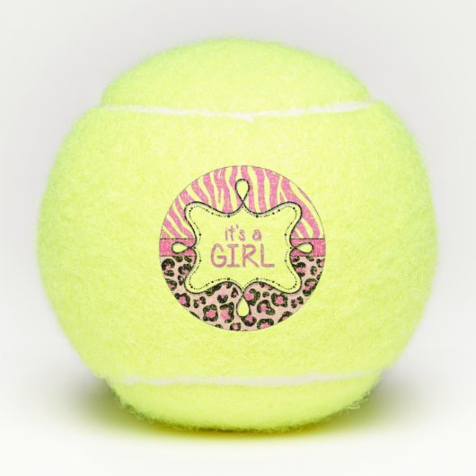 Balles De Tennis C'est une fille (Devant)