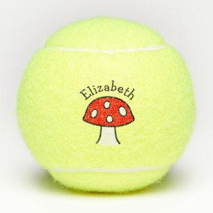 Balles de tennis Champignon Rouge