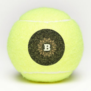Balles De Tennis Championnat initial de pénn sur mesure Monogramme 