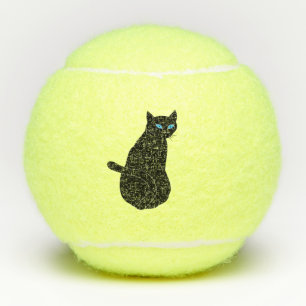 Balles De Tennis Chat