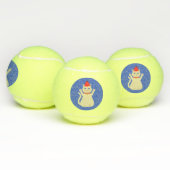 Balles De Tennis Chat de Noël mignon (Multiple)
