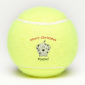Balles De Tennis Chien Dalmatien Jouet pour animaux de compagnie jo (Dos)