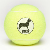 Balles De Tennis Chien personnalisé (Devant)
