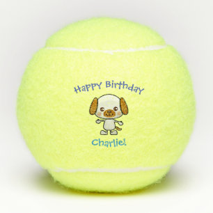 Balles De Tennis Chien Puppy Animaux de compagnie Jouet mignon Anni