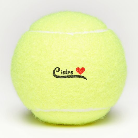Balles De Tennis Claire (Devant)