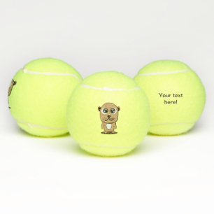 Balles De Tennis Clipart mignon de caractère