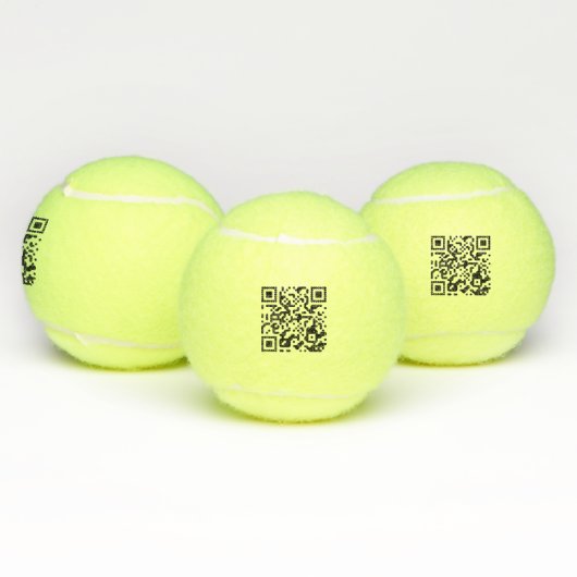 Balles De Tennis Code QR (Multiple)