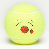 Balles De Tennis Coeur femelle (Dos)