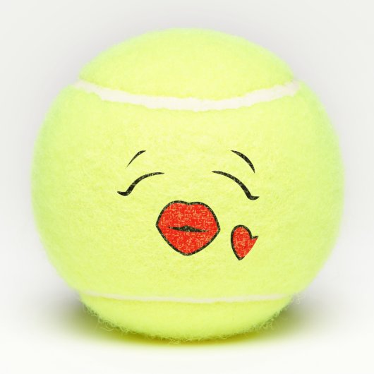 Balles De Tennis Coeur femelle (Dos)