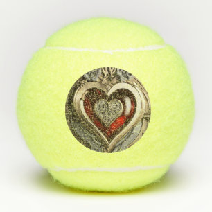Balles De Tennis Coeur Steampunk - Amour mécanique complexe