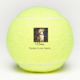 Balles De Tennis Colorful animal add name photo custom throw