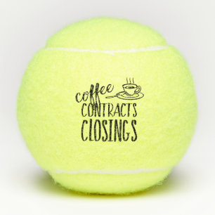 Balles De Tennis Contrats de café Fermeture Agent immobilier