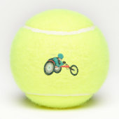 Balles De Tennis Course en fauteuil roulant (Dos)