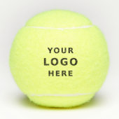 Balles De Tennis Create Your Own Custom Business Logo (Devant)