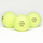 Balles De Tennis Create Your Own Custom Business Logo (Multiple)