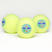Balles De Tennis Créatures de la mer de Noël (Multiple)