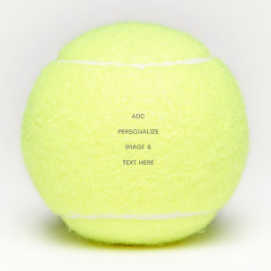 Balles De Tennis Créez votre propre blanc 