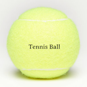 Balles De Tennis Créez Votre Propre Promotion de Marque Simple