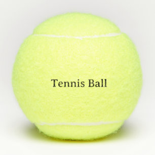 Balles De Tennis Créez Votre Propre Promotion de Marque Simple